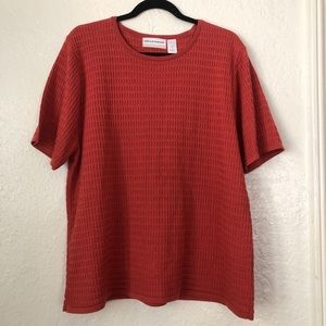 ALFRED DUNNER | Knit shortsleeved top